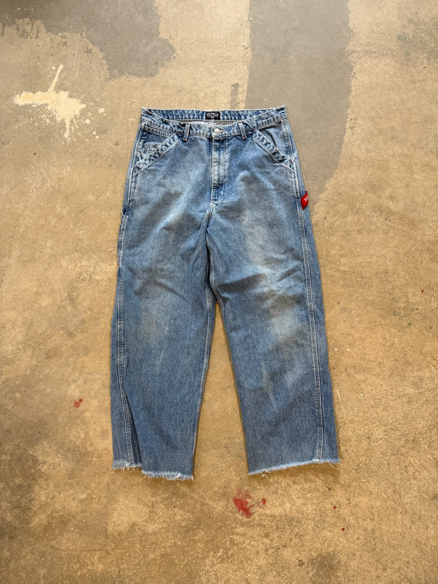 (36W) Y2K Polo Denim Carpenter Pants