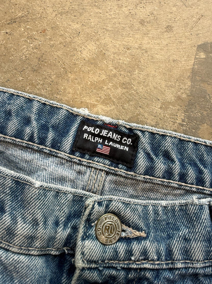 (36W) Y2K Polo Denim Carpenter Pants