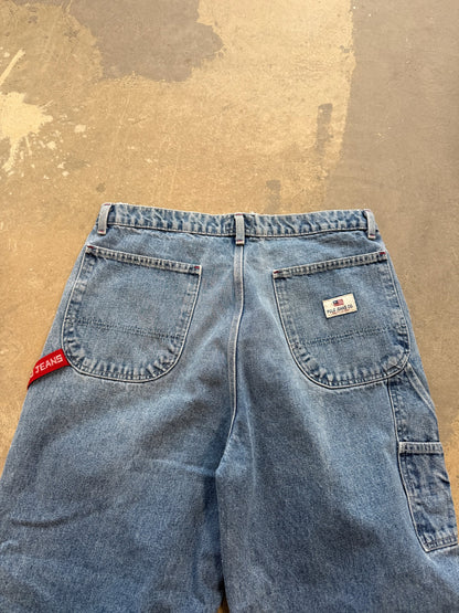(36W) Y2K Polo Denim Carpenter Pants