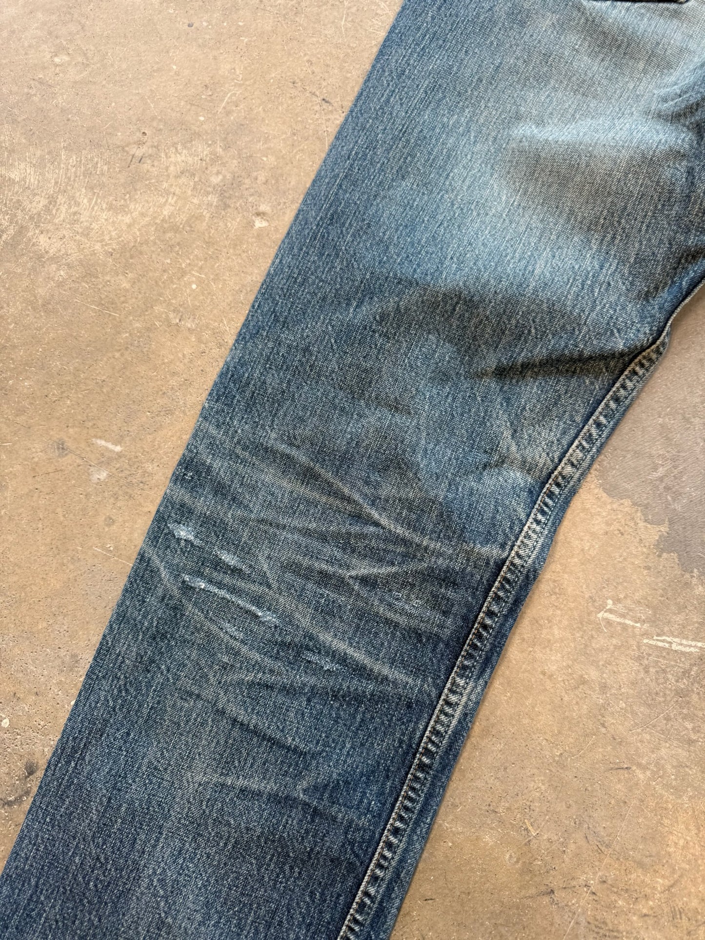 (33) Vtg Levi’s Salvaged Denim 501’s