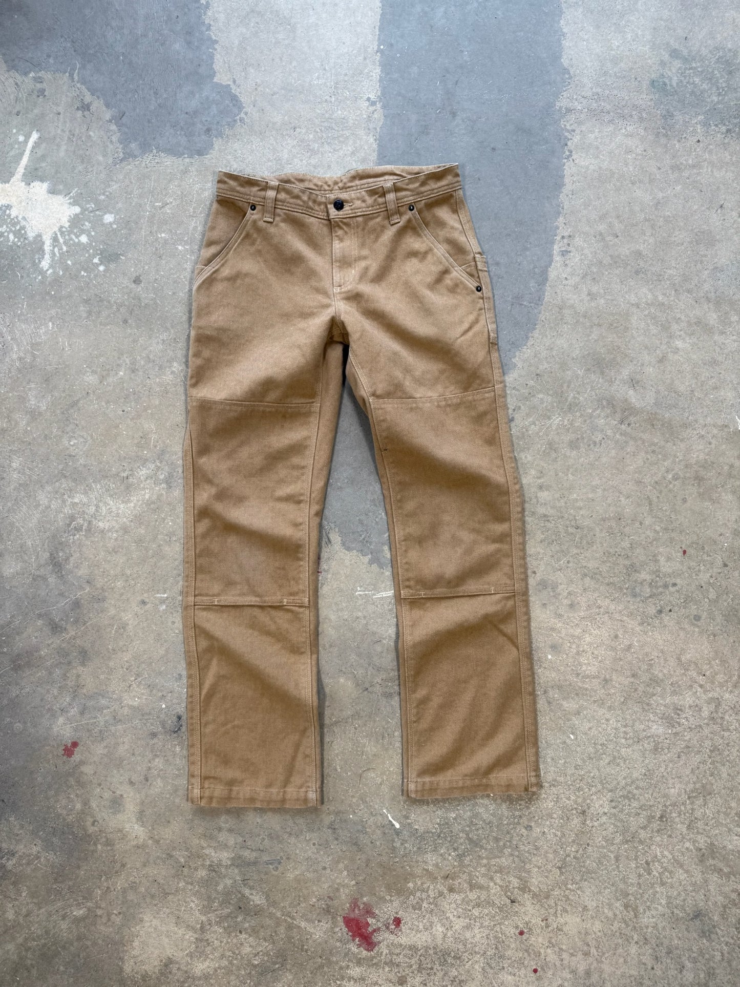 (32 Waist) Vtg Patagonia Buckle Back Double Knee Pants