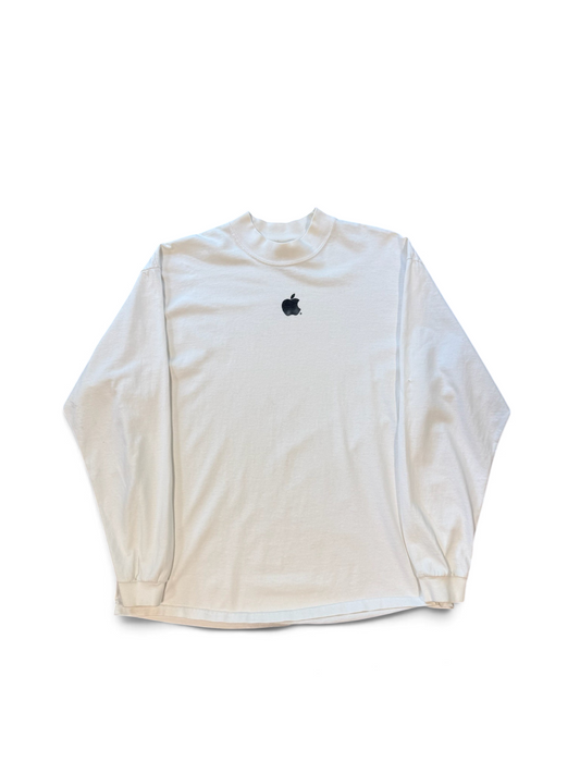 (XL) 90’s Apple Mock Neck Longsleeve