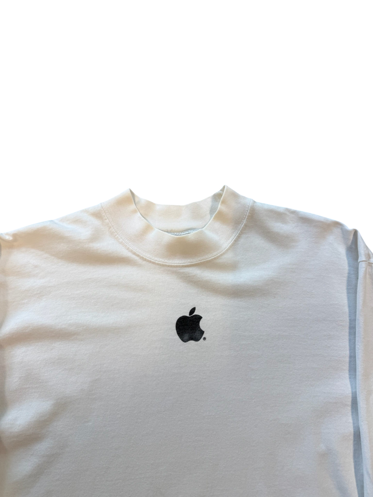 (XL) 90’s Apple Mock Neck Longsleeve