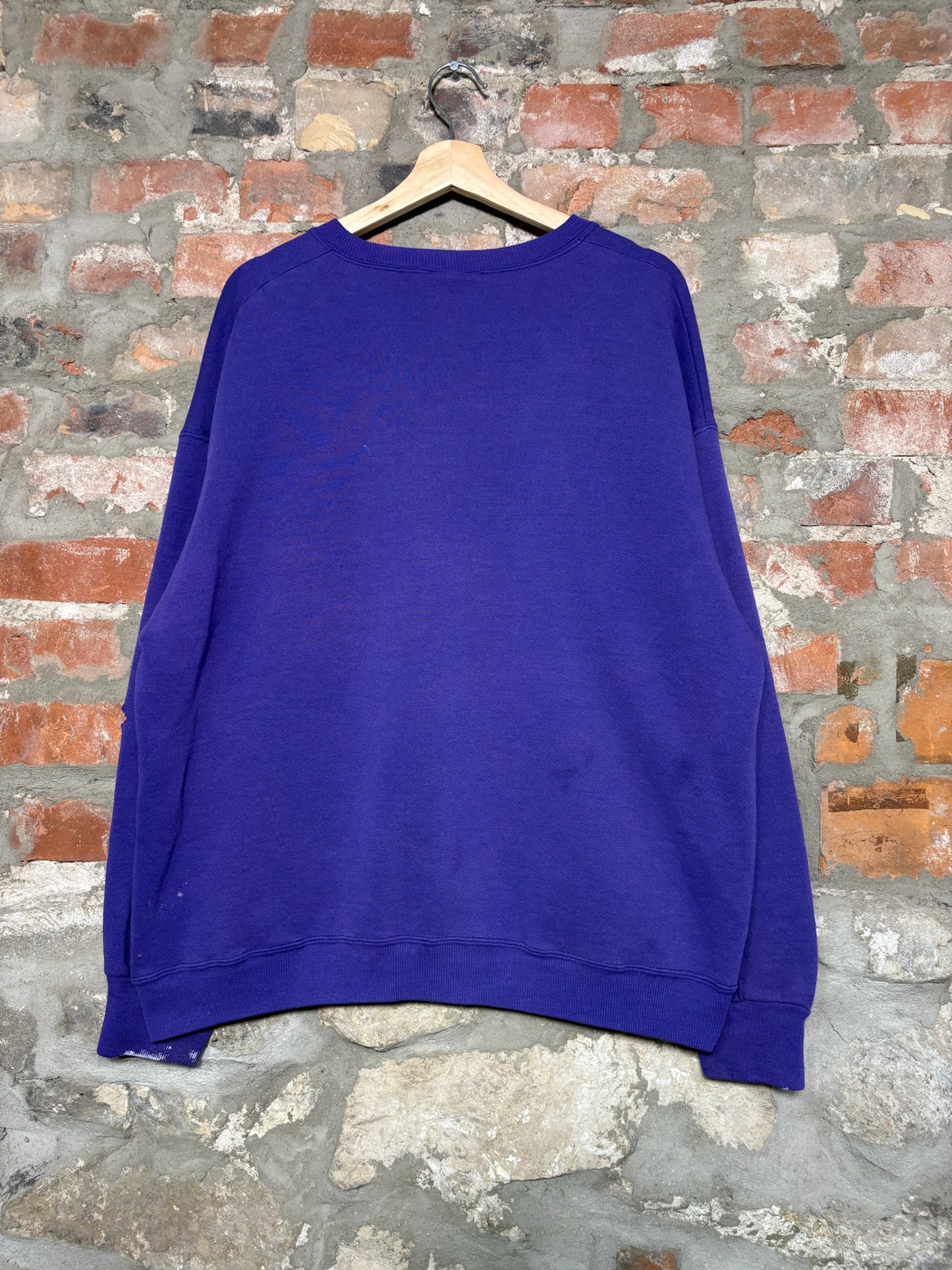 1996 Vikings NFL Crewneck Purple Sz XL