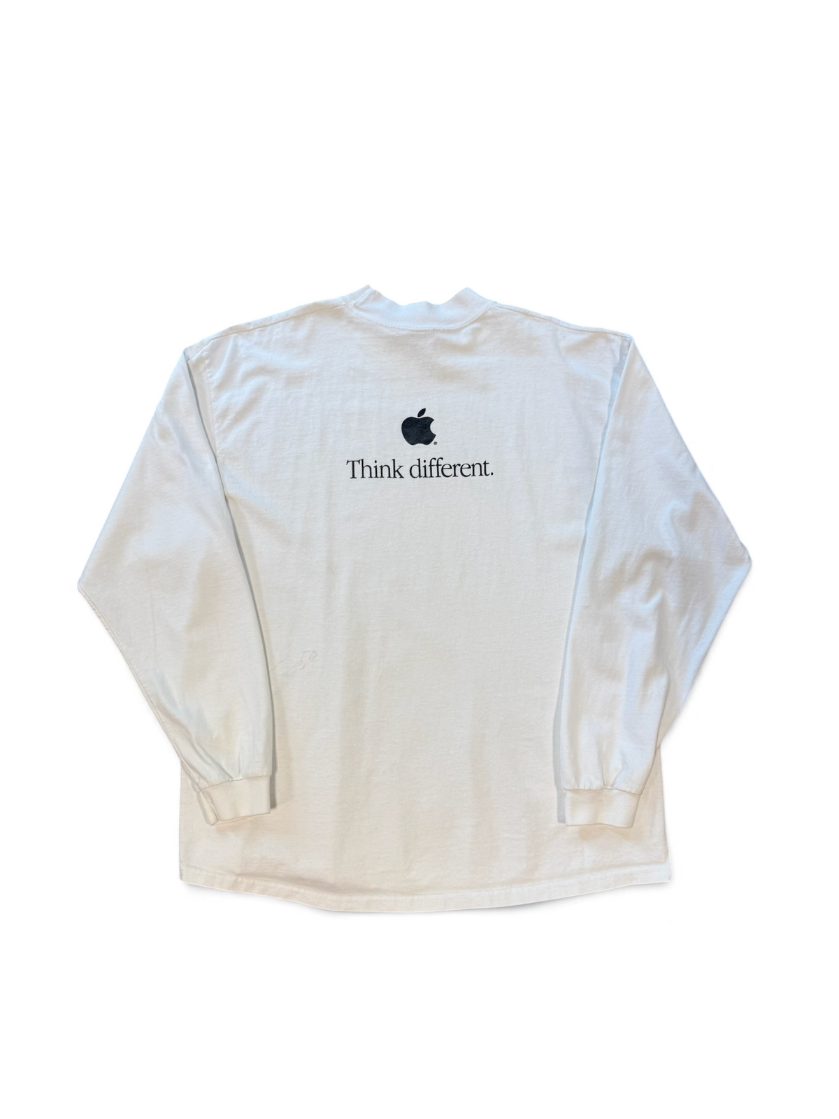 (XL) 90’s Apple Mock Neck Longsleeve