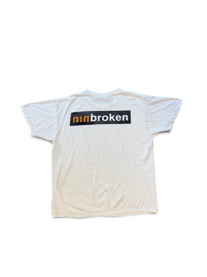 (XL) Y2K Nine Inch Nails Broken Band Tee
