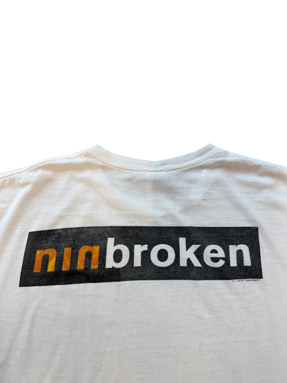 (XL) Y2K Nine Inch Nails Broken Band Tee