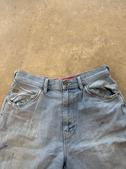 (32W) Y2K Ecko Faded Jorts