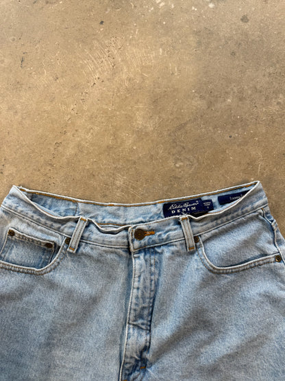 (30W) Eddie Bauer Faded Denim Jorts