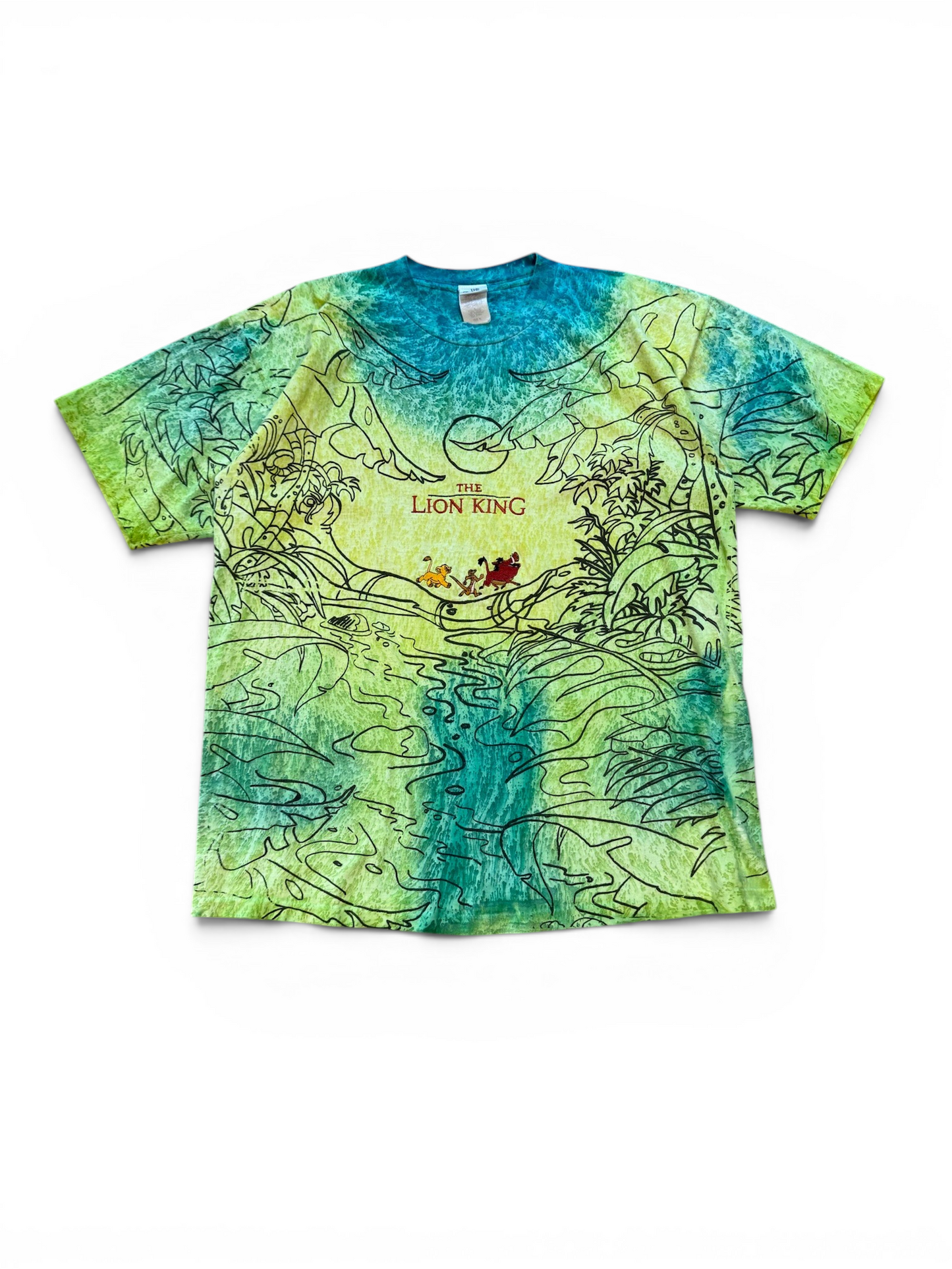 (XL) Vintage 90s The Lion King AOP Tee