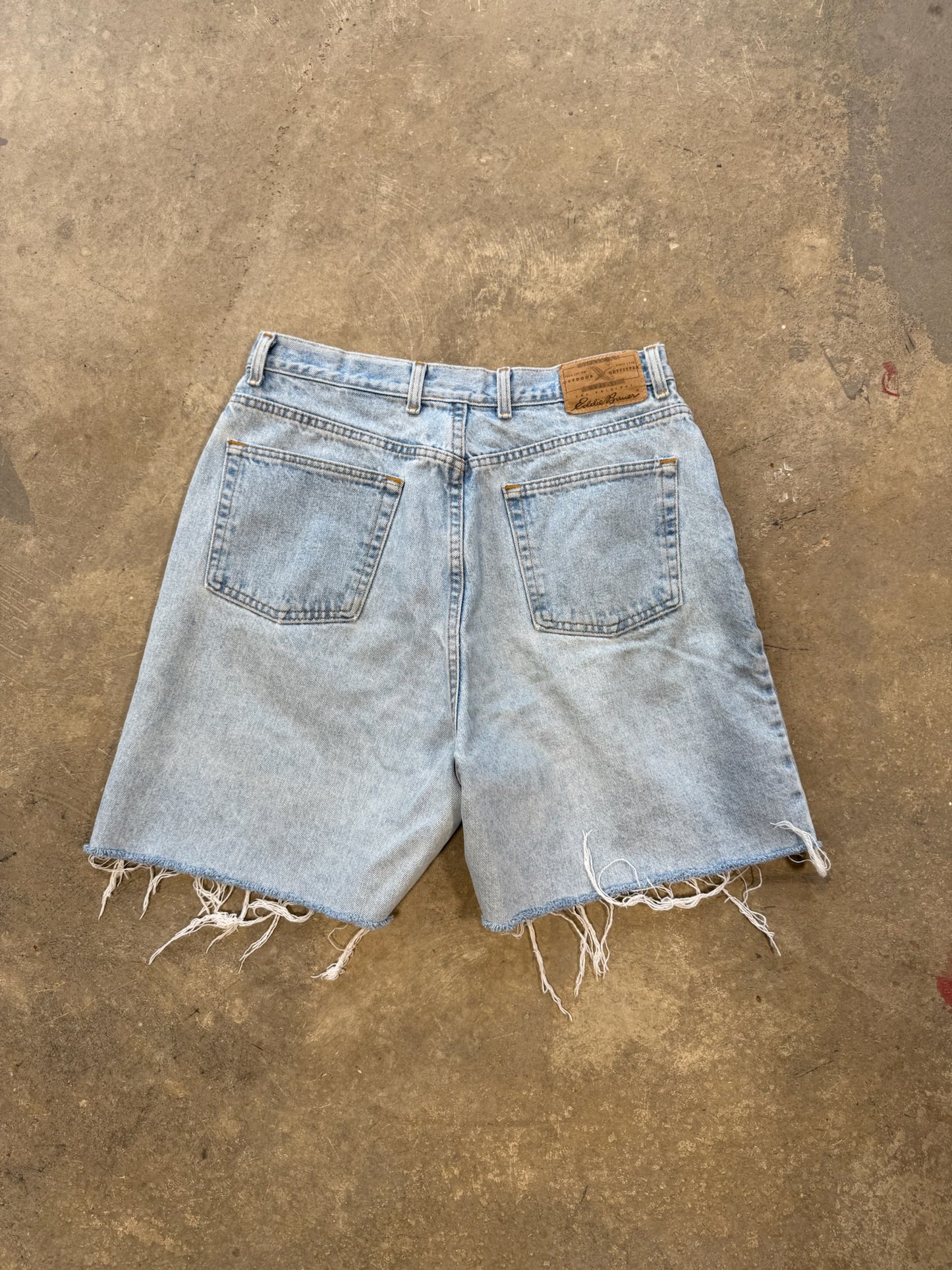 (30W) Eddie Bauer Faded Denim Jorts