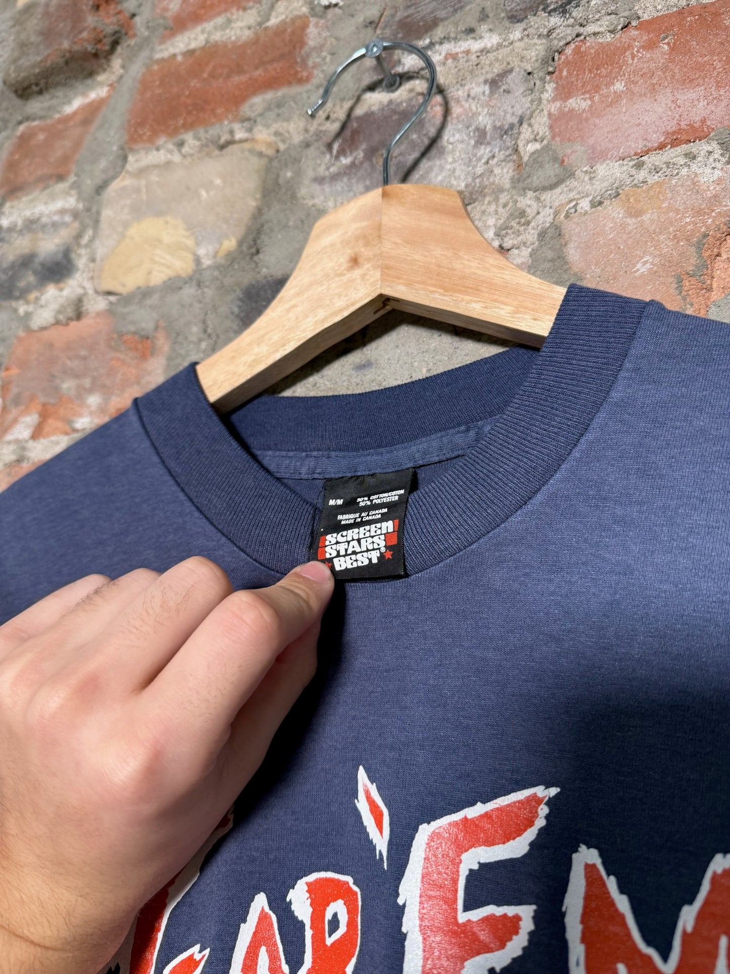 (M) 1990 London Tigers Faded T-Shirt