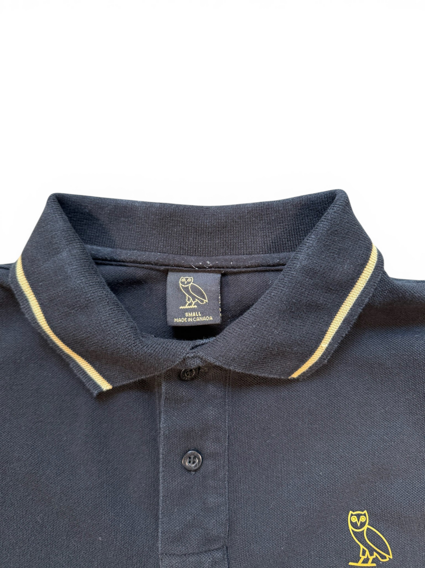 (S) OVO Black Polo Shirt