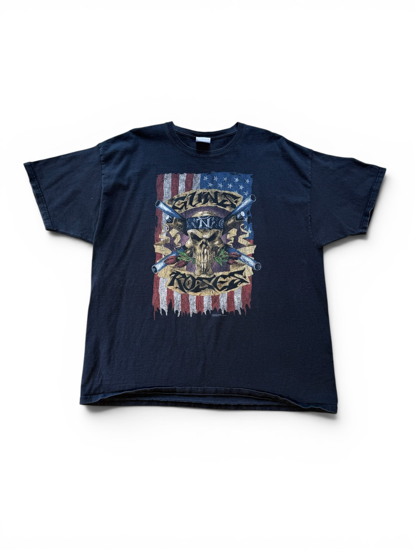 (XL) Vintage 00s Guns & Roses Skeleton Tee