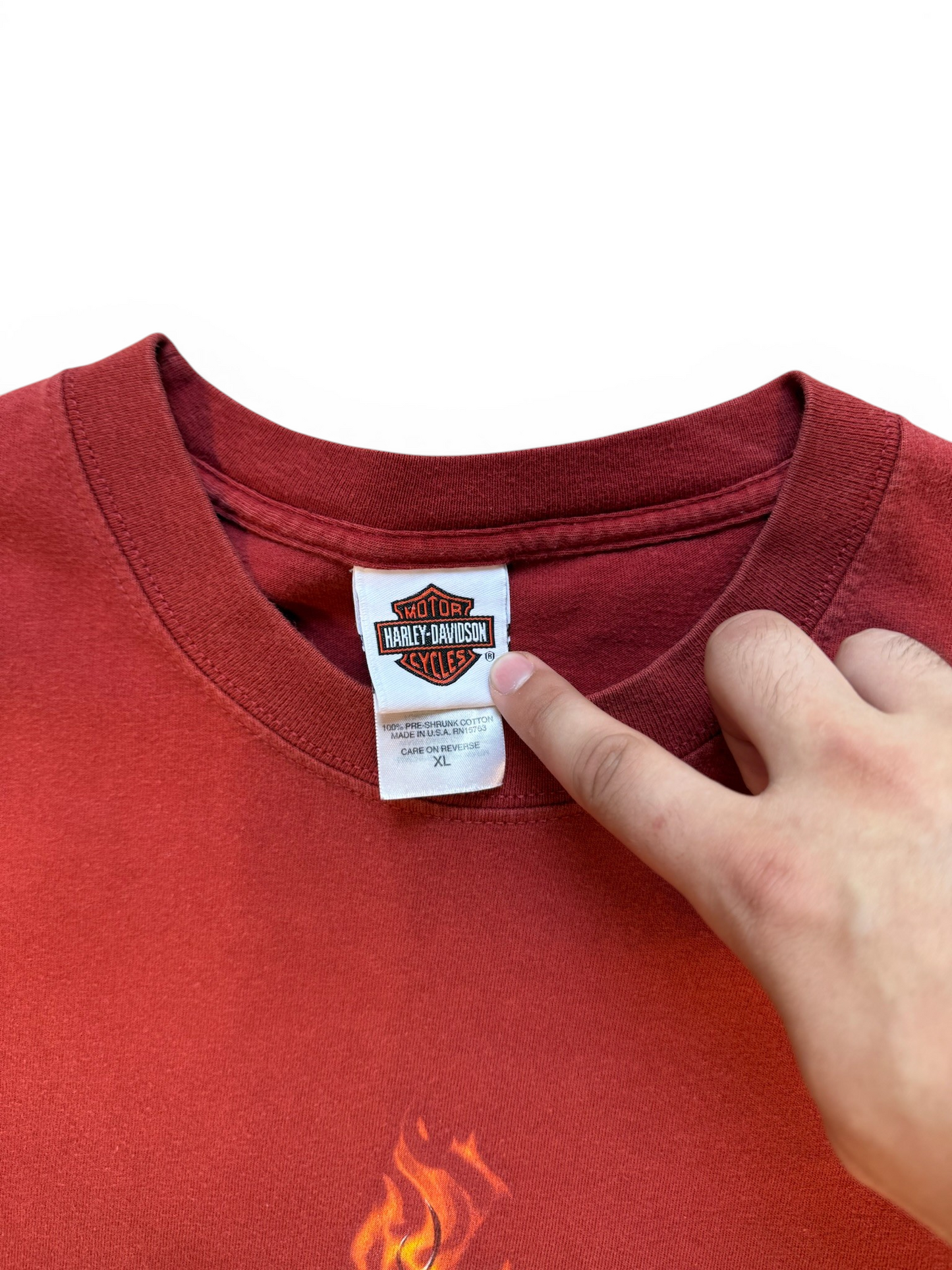 (XL) Vintage 00s Harley Davidson Aviation Tee