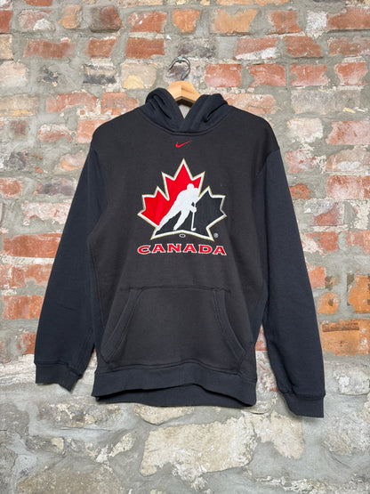 (XL) Vtg Nike Team Canada Hockey Youth Hoodie