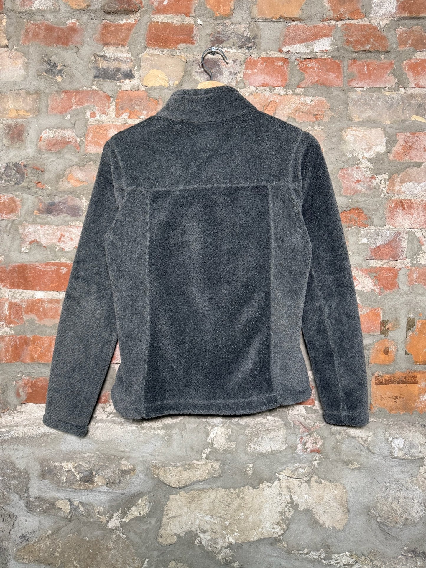(S) Vtg Patagonia Grey Button Up Fleece