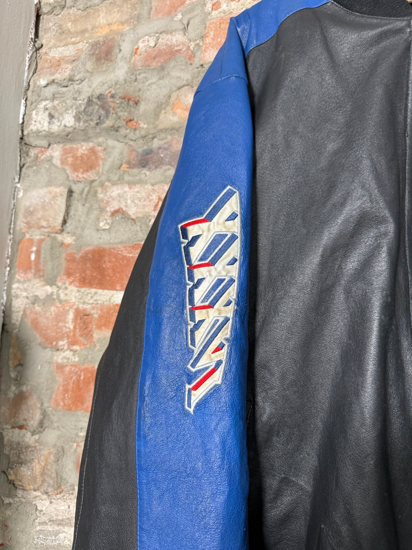 (XXL) 2002 XXXVI Leather Super Bowl Jacket