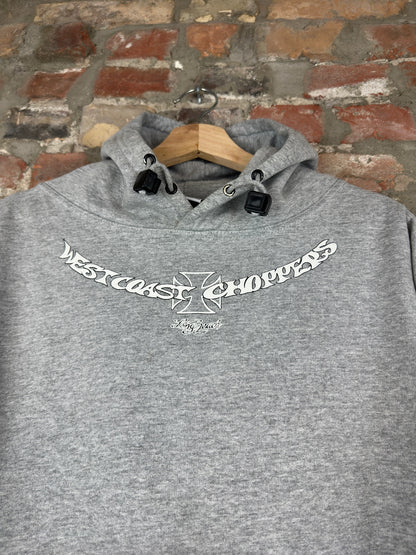 Vtg West Coast Choppers Long Beach Hoodie Sz XL