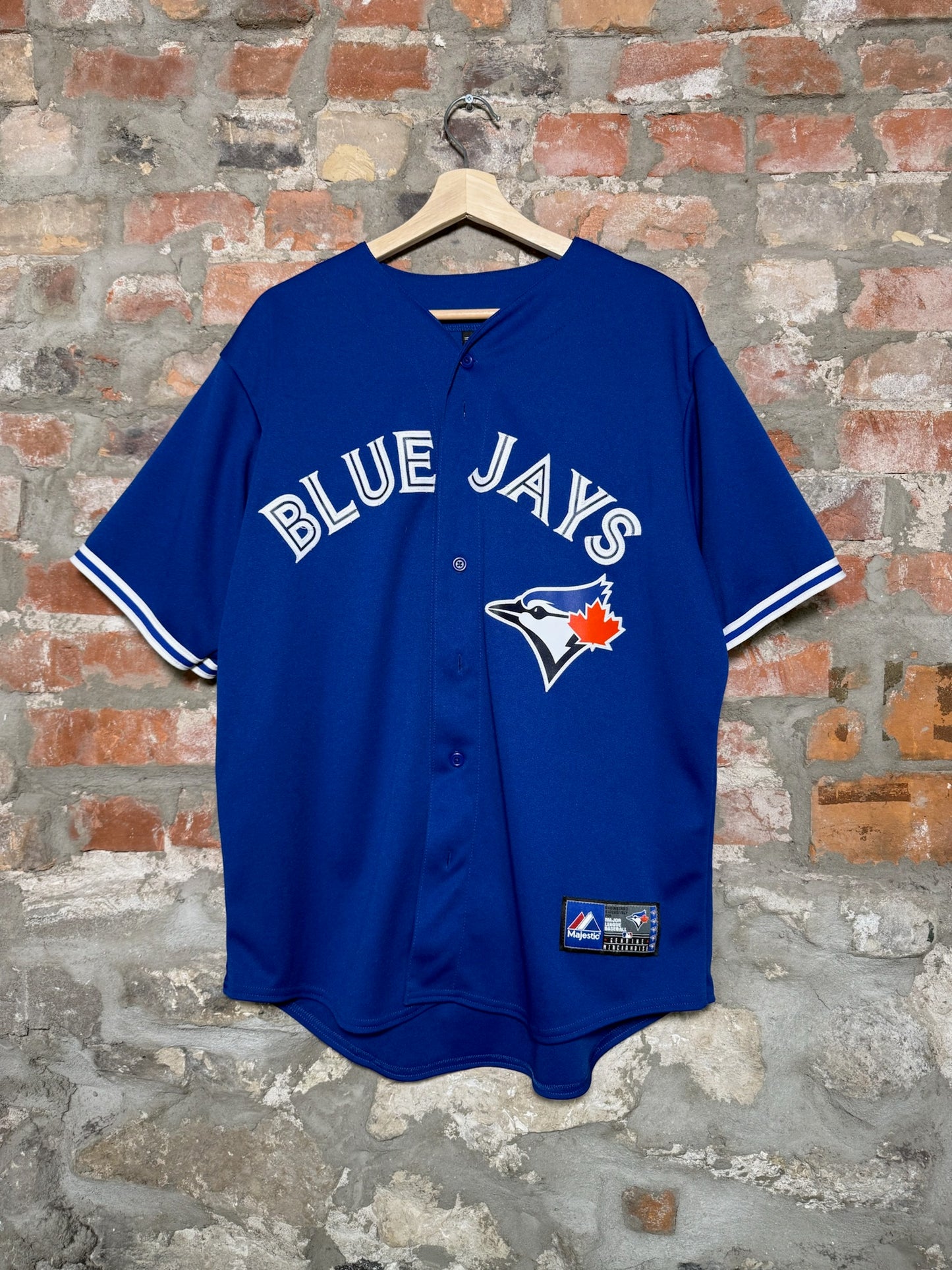 (L) Blue Jays Majestic Arencibia Jersey