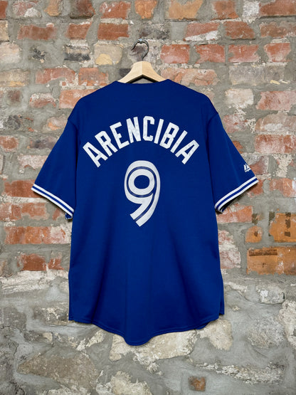 (L) Blue Jays Majestic Arencibia Jersey