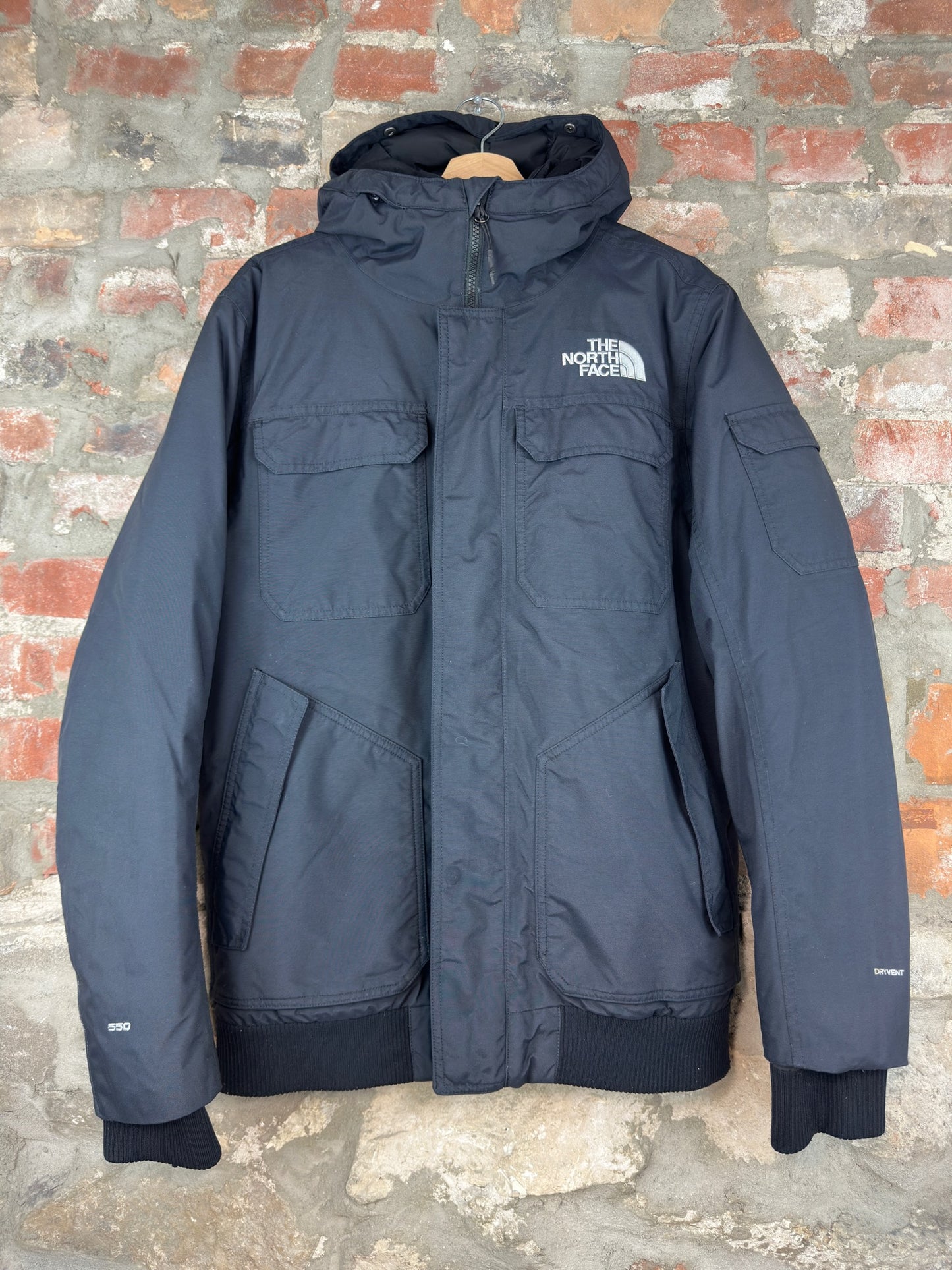 The North Face 550 Dryvent Black Jacket Sz M