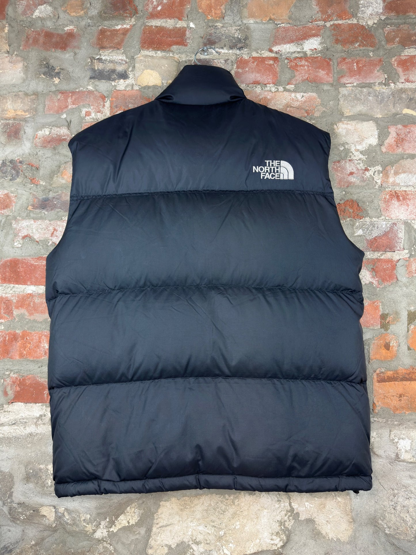 The North Face 700 Black Puffer Vest Sz L