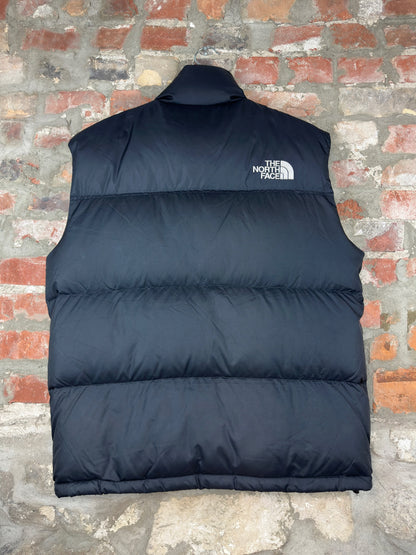 The North Face 700 Black Puffer Vest Sz L