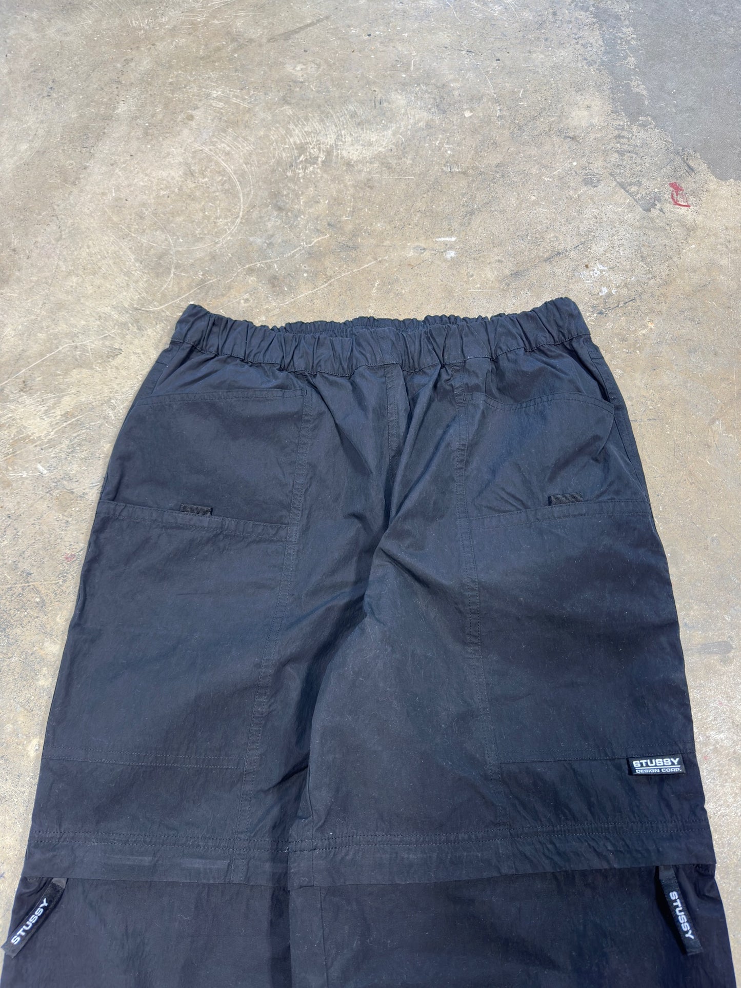 Stussy Zip Off Parachute Pants Sz M