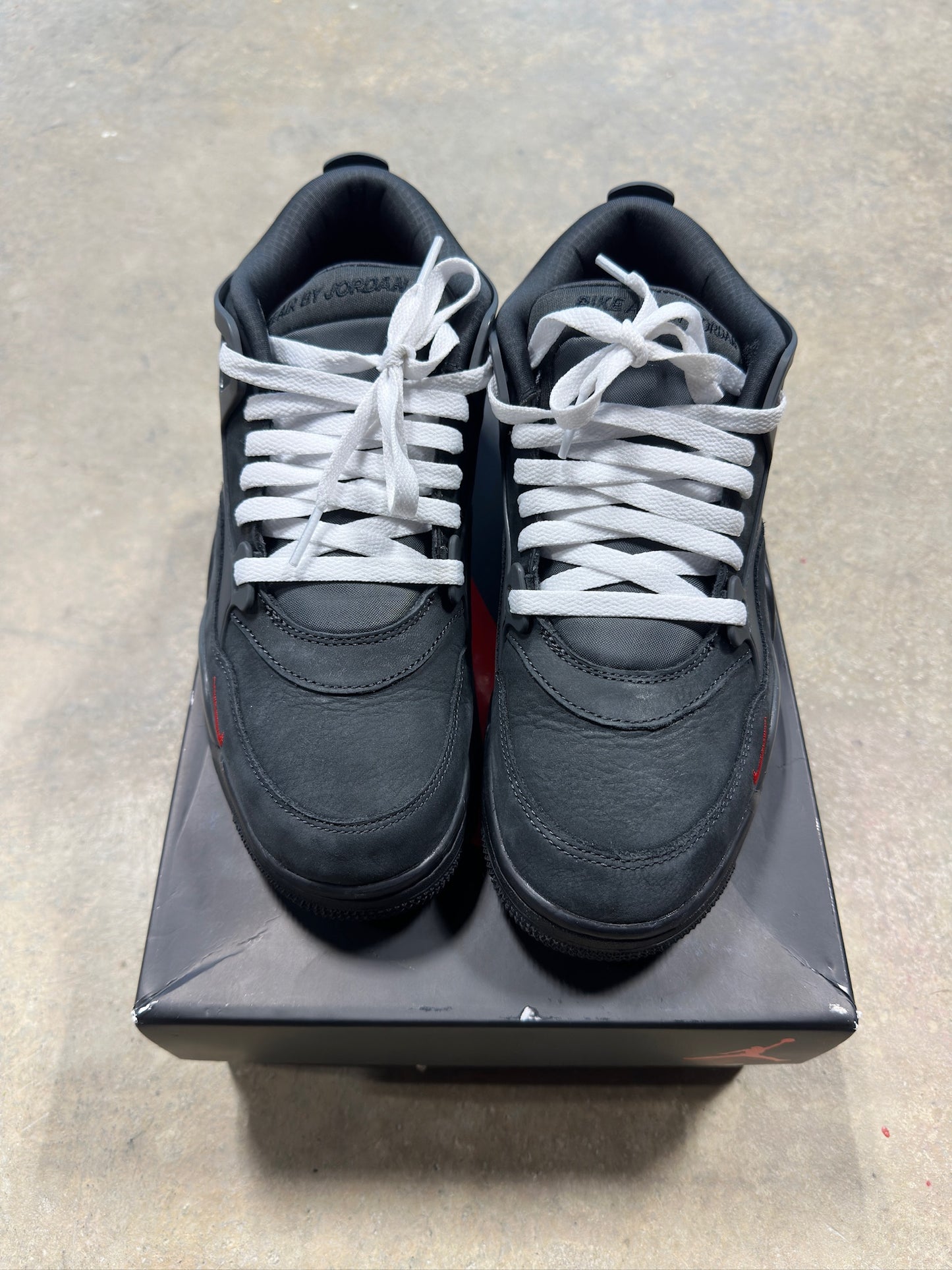 Jordan 4 RM Nigel Sylvester Driveway Grey Sz 8