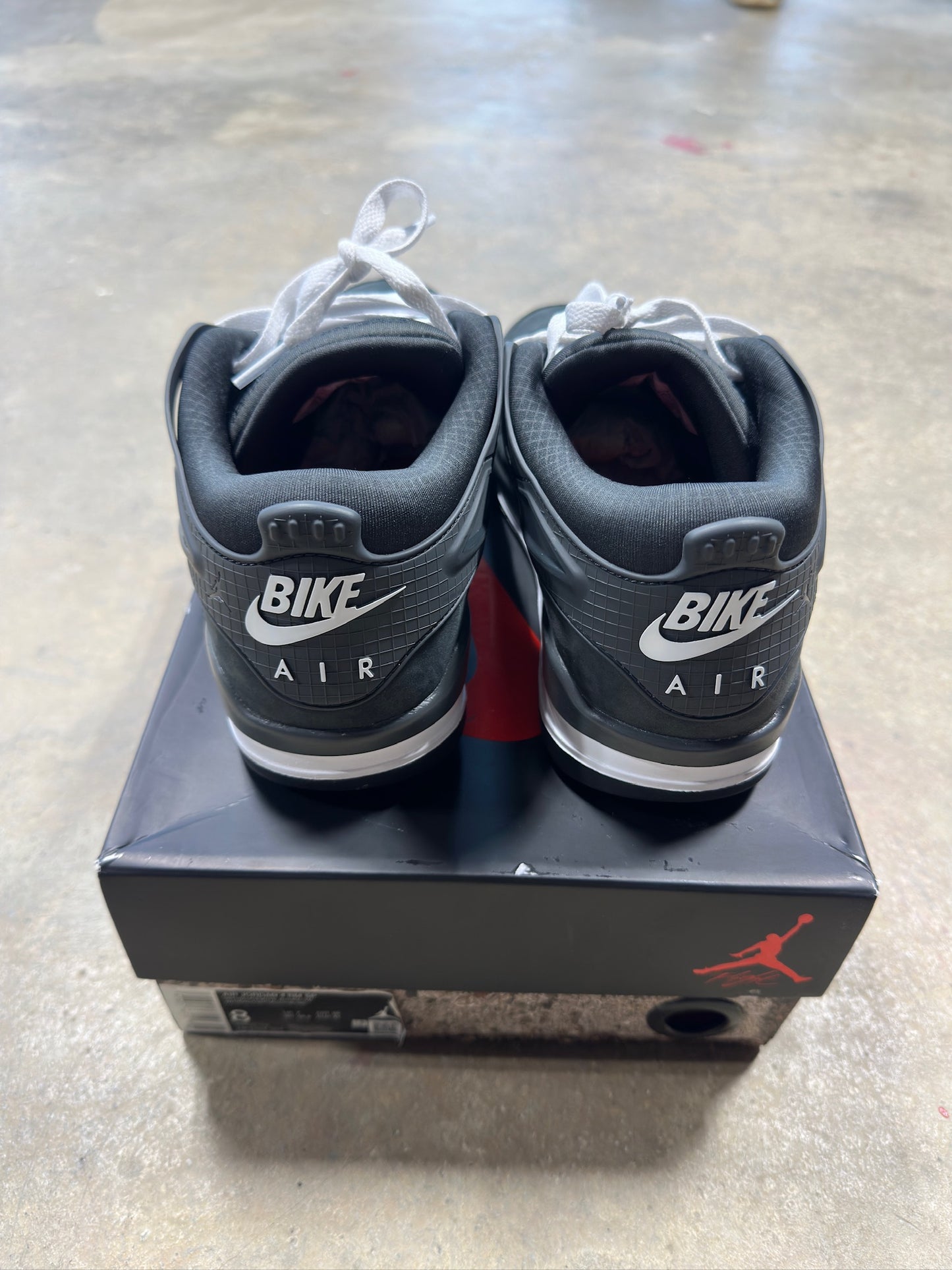 Jordan 4 RM Nigel Sylvester Driveway Grey Sz 8