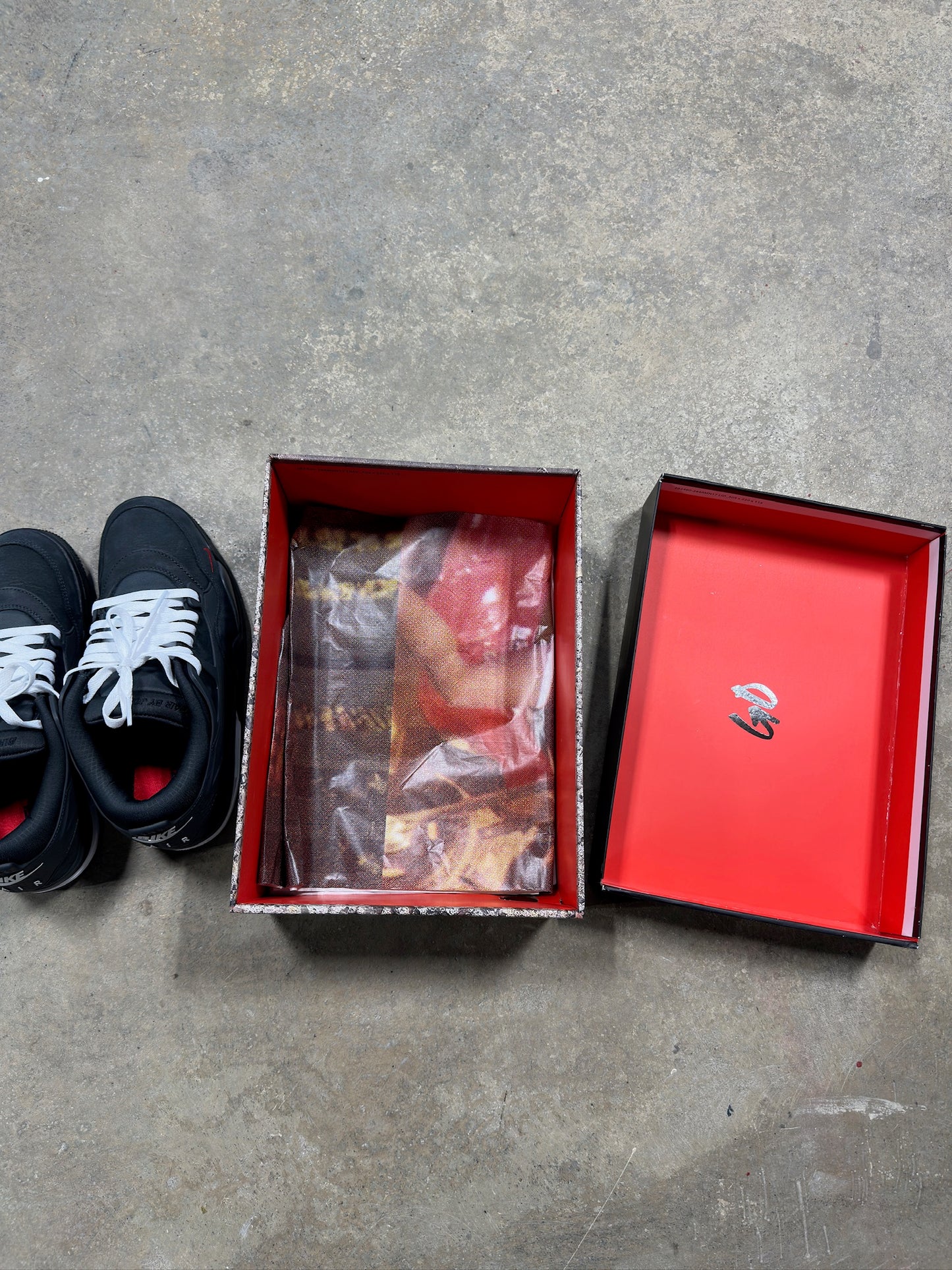 Jordan 4 RM Nigel Sylvester Driveway Grey Sz 8