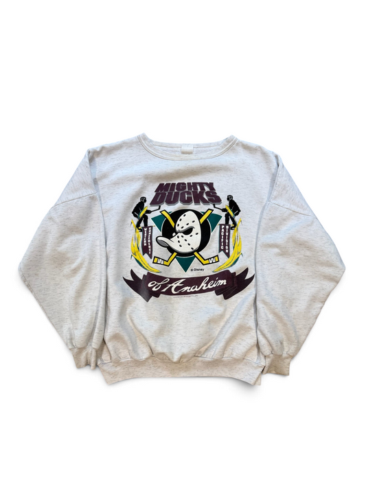 (L) Vintage 1993 Mighty Ducks Crewneck