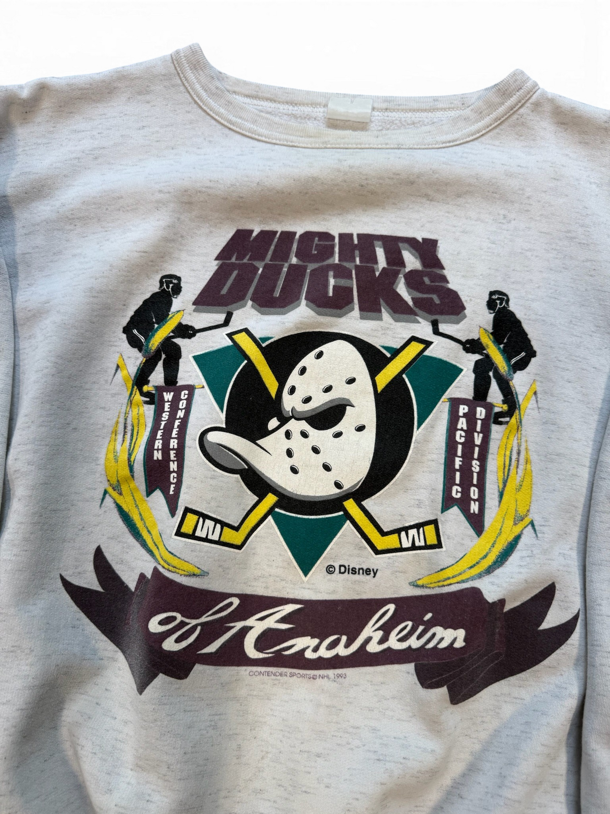 (L) Vintage 1993 Mighty Ducks Crewneck