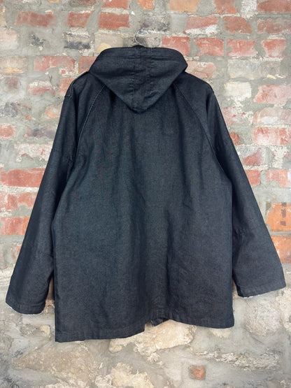 00s A.P.C. Raw Denim Down Jacket Sz M