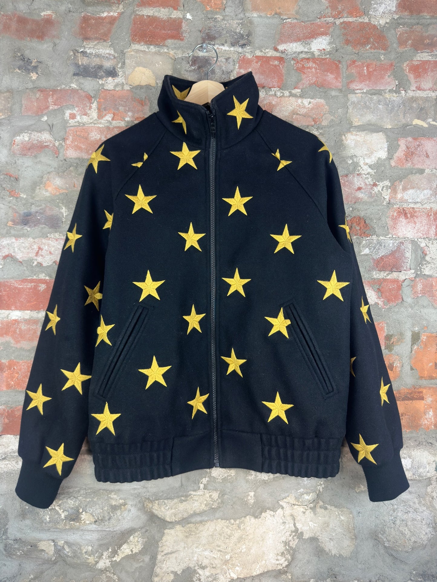 Supreme Stars Zip Stadium Jacket Sz S