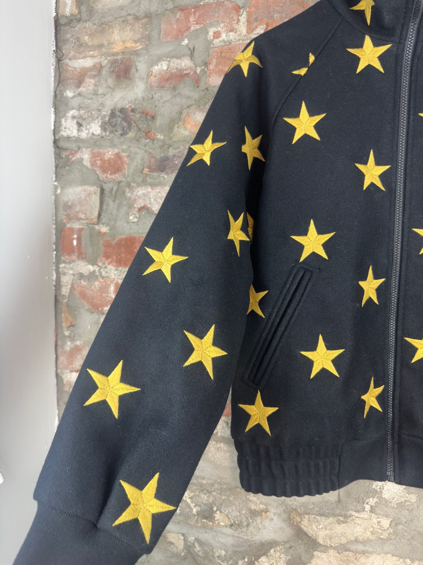 Supreme Stars Zip Stadium Jacket Sz S