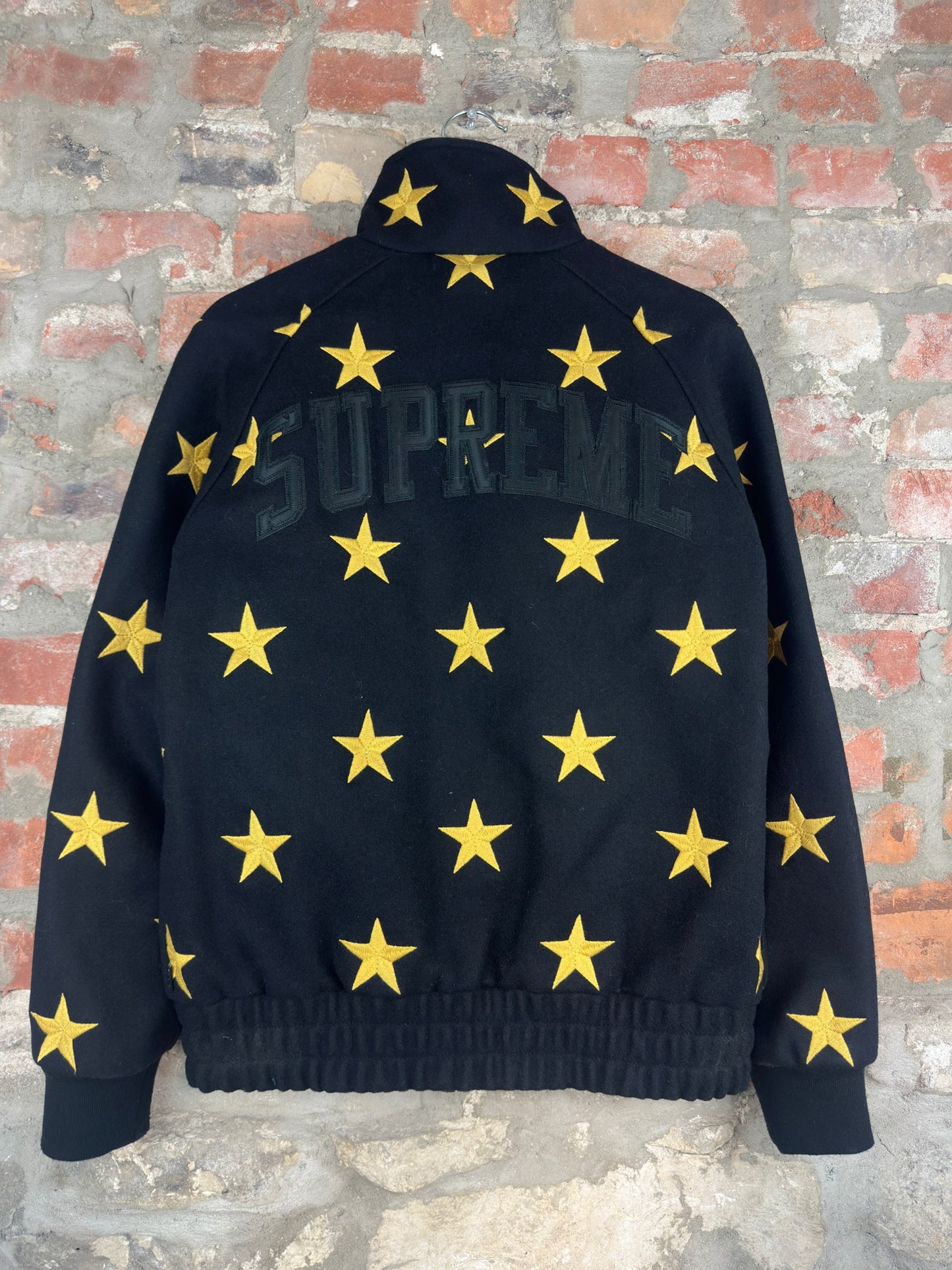 Supreme Stars Zip Stadium Jacket Sz S