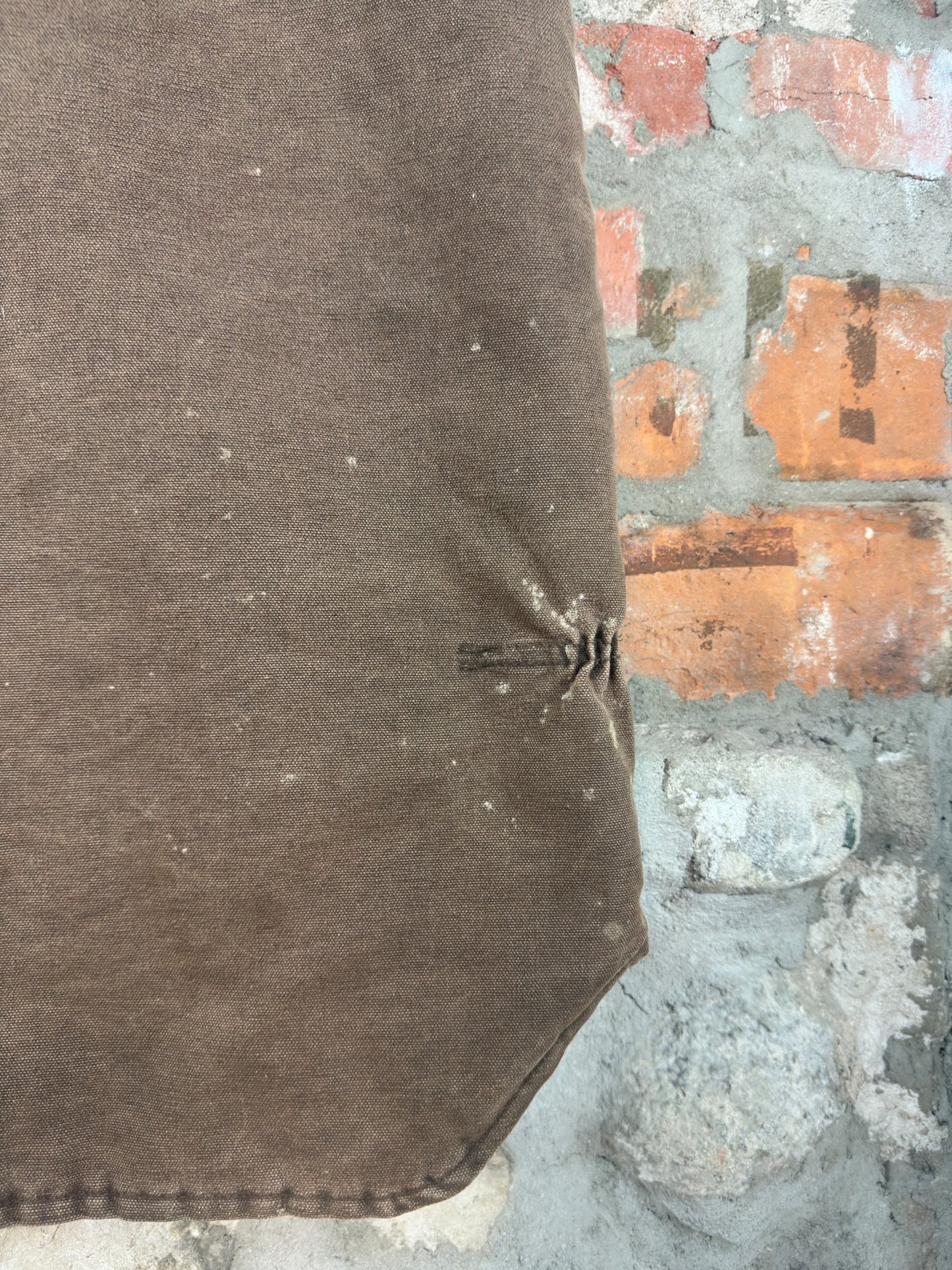 90s Carhartt Brown Workwear Vest Sz XL Tall