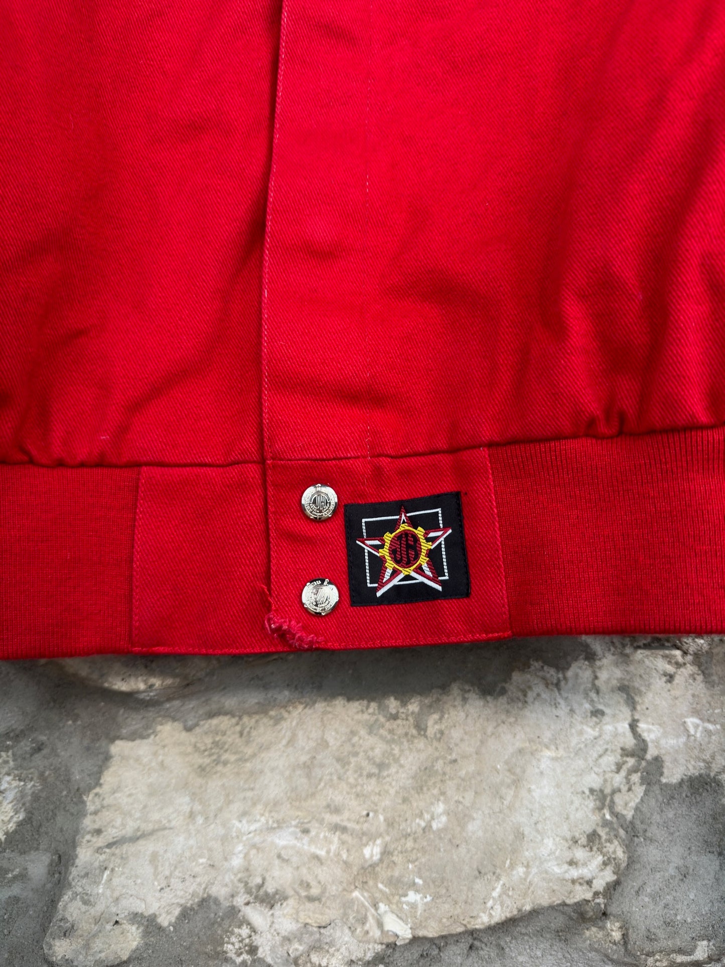 90s NASCAR Budweiser Jeff Hamilton Racing Jacket Sz L