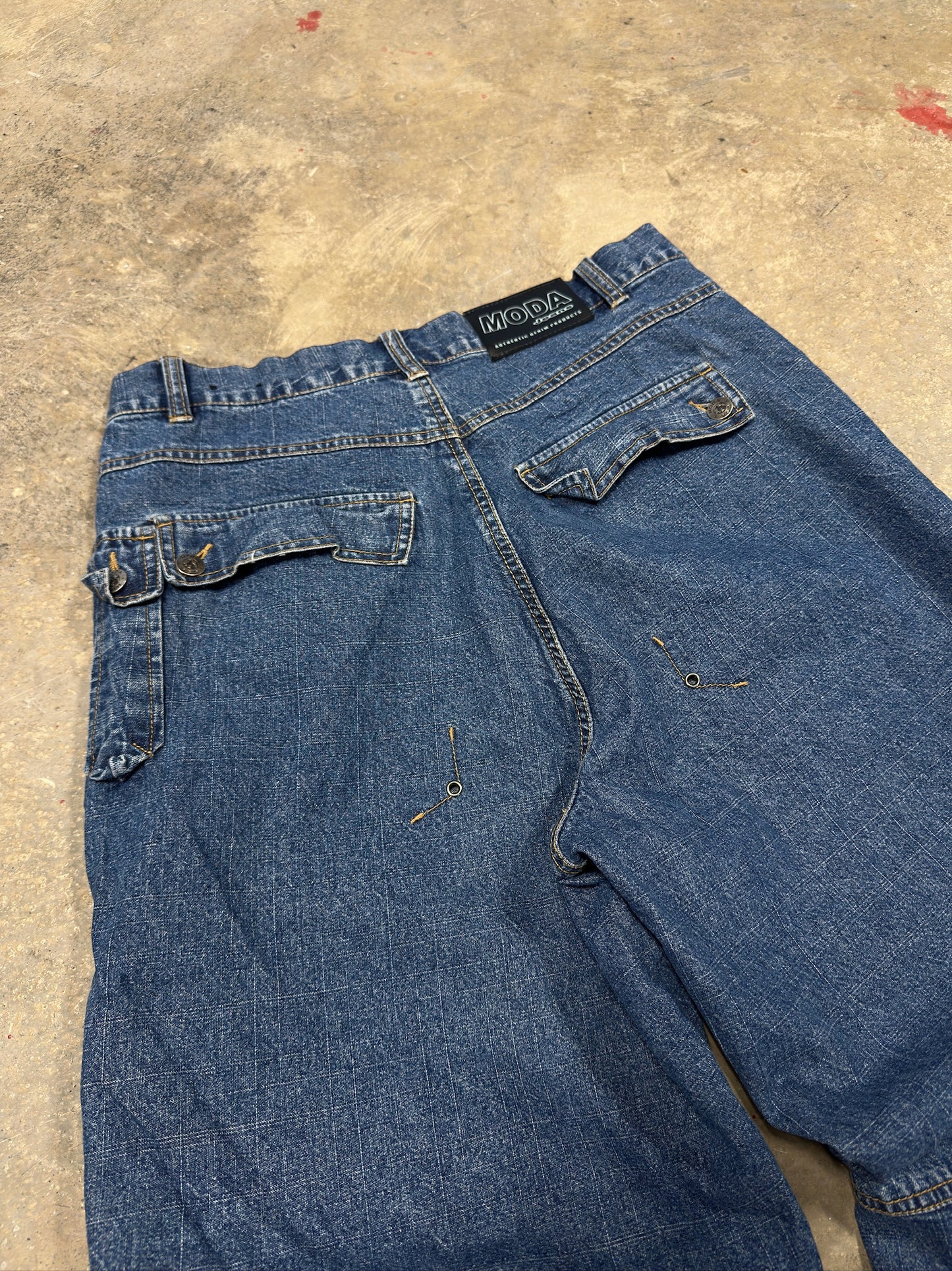 Y2K Moda Baggy Jeans Sz 36