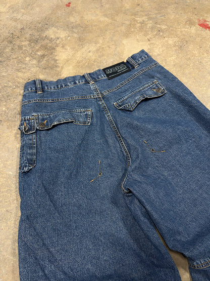 Y2K Moda Baggy Jeans Sz 36
