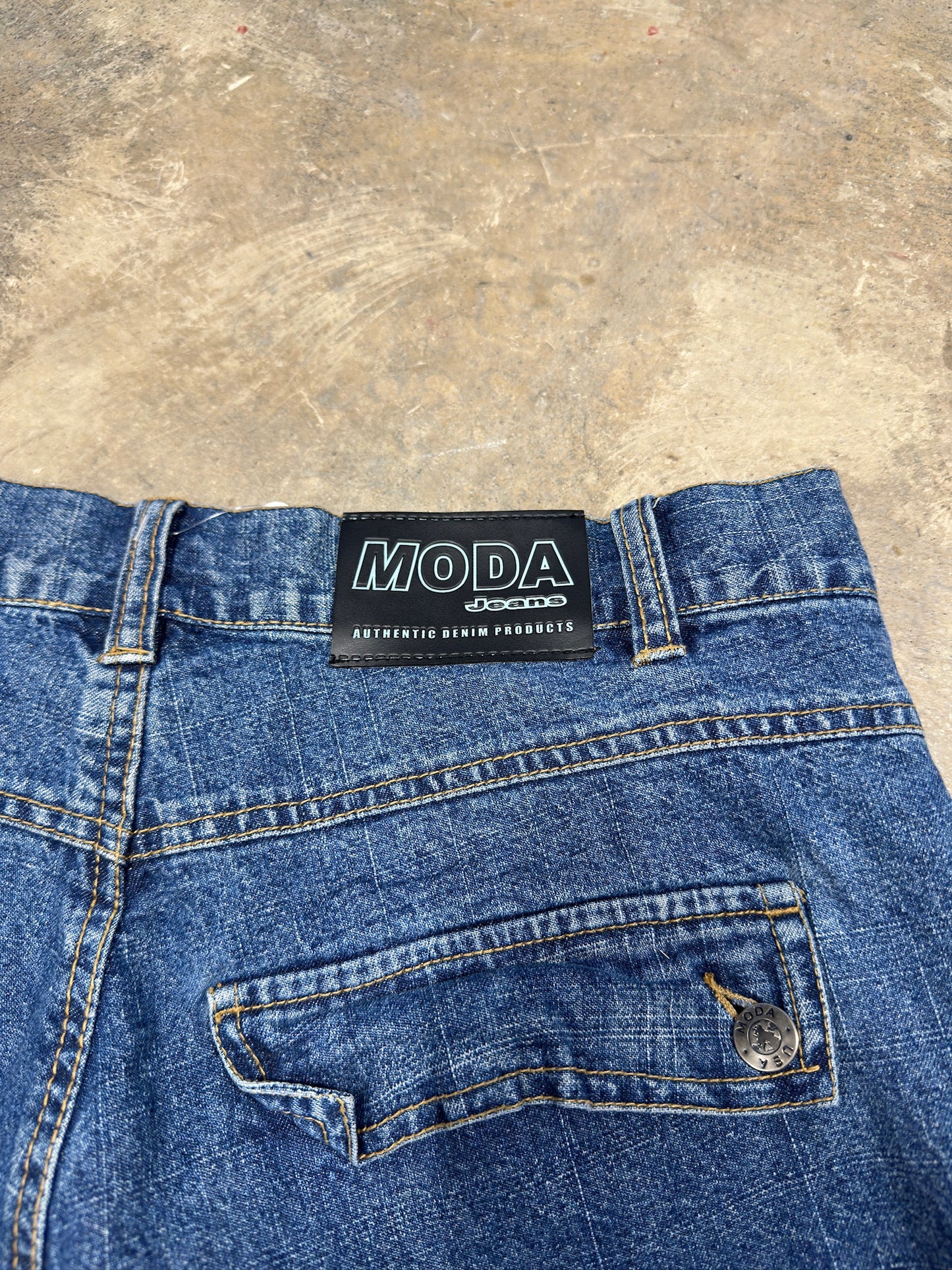 Y2K Moda Baggy Jeans Sz 36