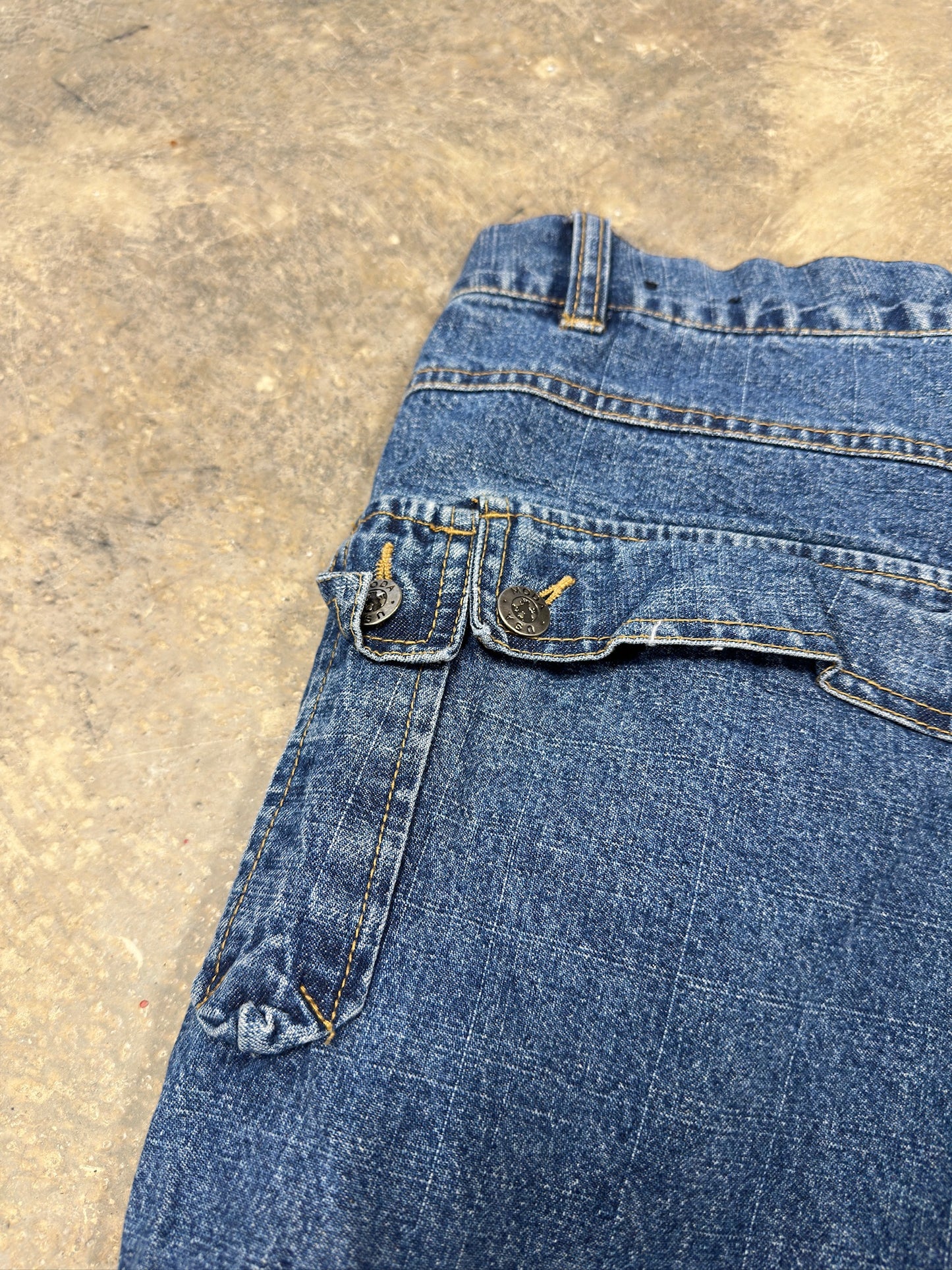 Y2K Moda Baggy Jeans Sz 36