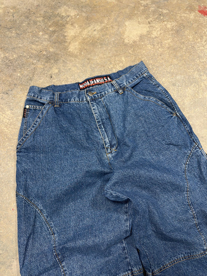 Y2K Moda Baggy Jeans Sz 36