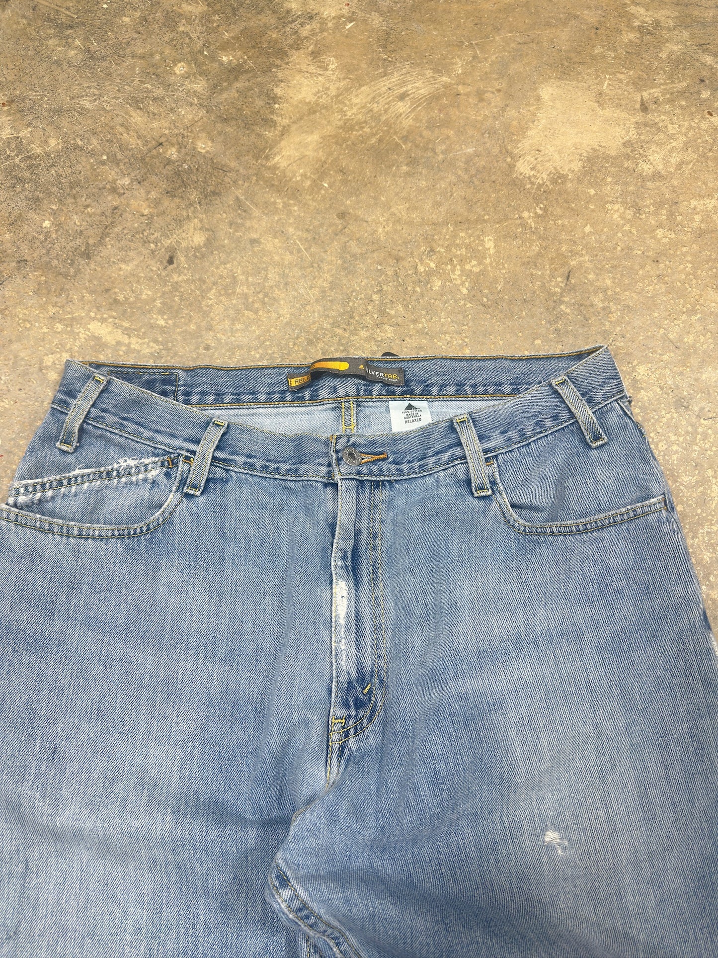 90s Levis Silvertab Straight Leg Denim Sz 36W