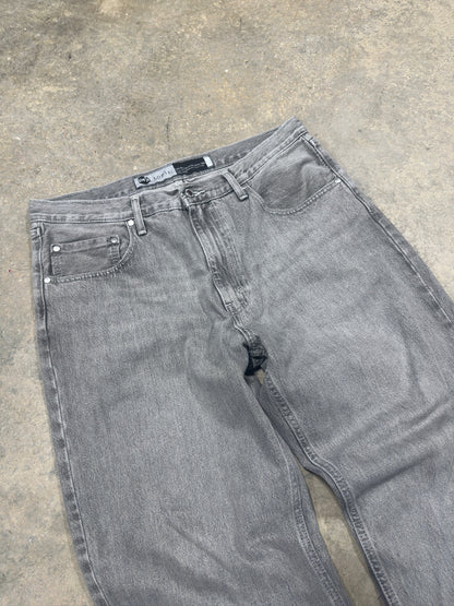 90s Levis Silvertab Grey Washed Denim Sz 36W