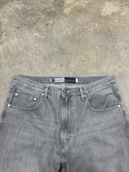 90s Levis Silvertab Grey Washed Denim Sz 36W