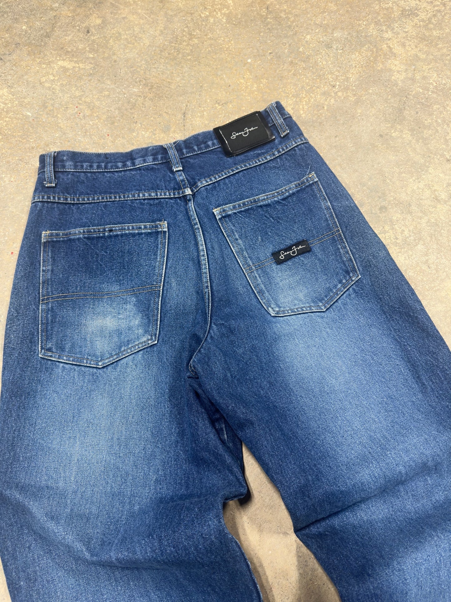 Y2K Sean John Baggy Denim Sz 34