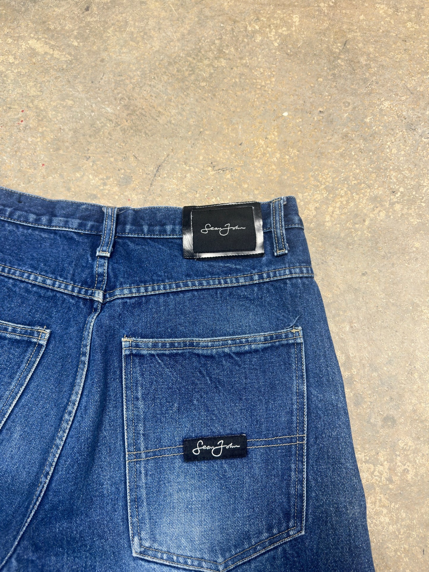 Y2K Sean John Baggy Denim Sz 34